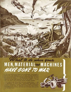 Le Tourneau Caterpillar War Effort Booklet 1943 - Picture 1 of 3