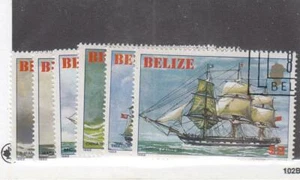 BELICE (MK6325) # 609-614 USADO EN MUY BUEN ESTADO VARc, $ 1982 SELLOS DE VELEROS CV $50 - Imagen 1 de 1