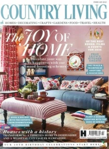 COUNTRY LIVING MAGAZINE BRITISH EDITION FEBRUARY 2025 - Picture 1 of 1