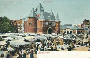AMSTERDAM - Market - Netherlands - udb (pre 1908) - Picture 1 of 2
