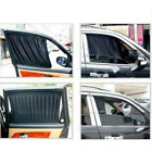 2PCs Car Accessories Sunshade Side Window Foldable Visor Sun Shade Cover Block