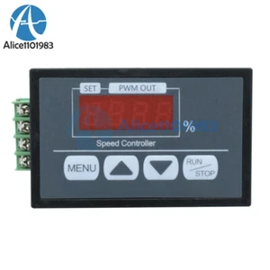 30A DC6-60V PWM DC Motor Speed Controller Slow Start&Stop Percentage Tachometer - Picture 1 of 9