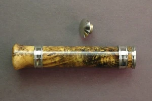 FLY ROD REEL SEAT Buckeye Burl 11261 Doppia Fascia di Scorrimento (o Uplock) - Foto 1 di 8