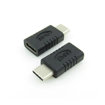 USB 3.1Type C Male to Female Extension Adapter Connector Extender Super Speed - Image 1 of 4