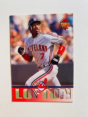 1994 DONRUSS TRIPLE PLAY #115 KENNY LOFTON NM-MT MLB BASEBALL CARD - Image 1 of 2