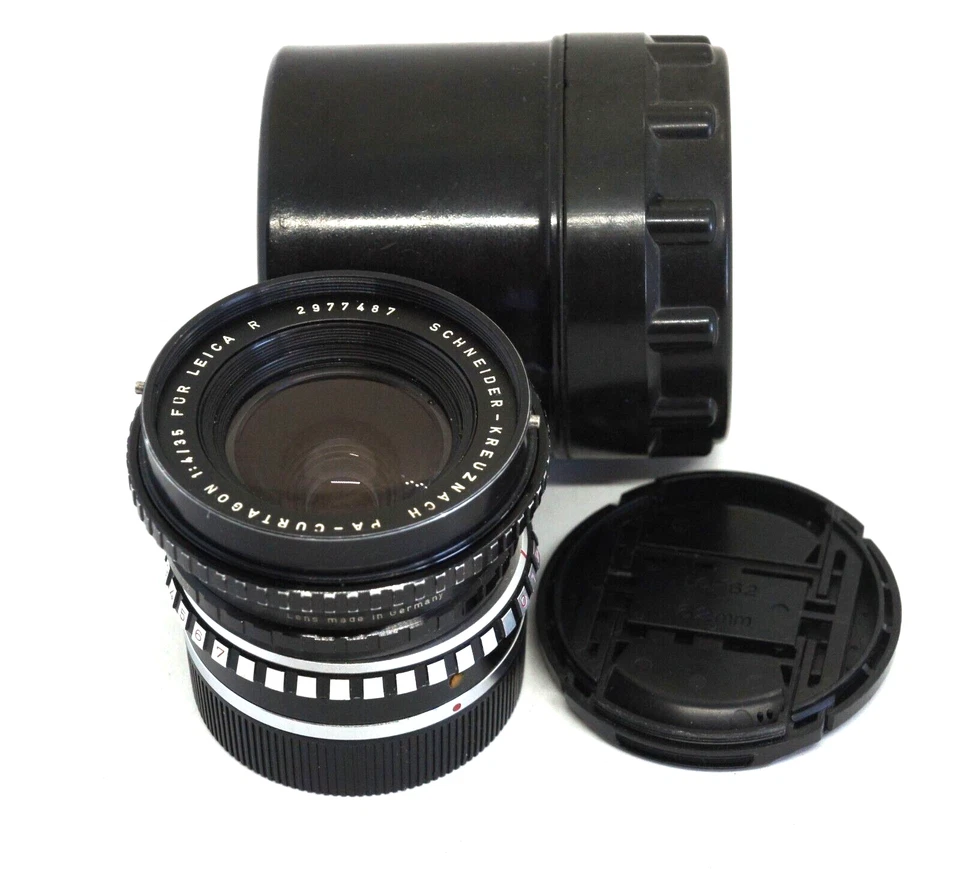 RARE SHIFT lens SCHNEIDER-KREUZNACH PA-CURTAGON 35mm F4 Leica R Leicaflex mount - Image 1 of 4