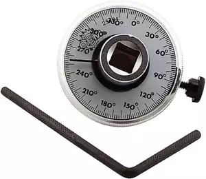 OEMTOOLS 25424 1/2 Inch Torque Angle Gauge, Meter for Precision Angular Tighteni - Picture 1 of 12