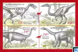 South Korea Stamps 2010, The Age of Dinosaurs Series 1, MNH - Picture 1 of 1