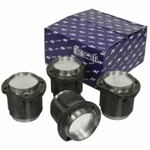 Empi 98-1946-B Vw Bug Cast Piston & Cylinder Set, 77MM x 64MM "40HP" Set Of 4 - Picture 1 of 2