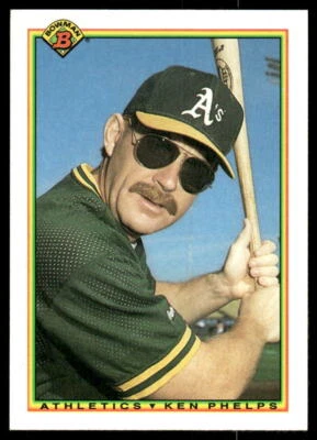 1990 Bowman #462 Ken Phelps - Image 1 of 2