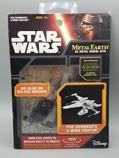 Fascination Star Wars 3D Metal Earth Model Kit  Poe Dameron's X-Wing Fighter.