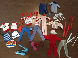 Vintage Sportie Clone Barbie Puppe Kleidung Zubehör Dream Girl rot weiß blau - Bild 1 von 9