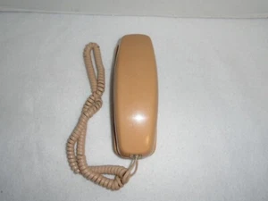 Southern Bell Trimline Western Electric Rotary Telephone Light Brown Vintage - Picture 1 of 11