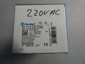 Finder Industrie-Relais 60.13.8.230.0040; 3CO-3PDT; 10A-250V - Bild 1 von 5
