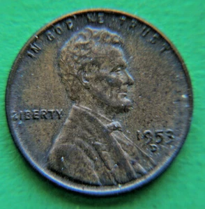 1953 D Lincoln Wheat Penny - Picture 1 of 2