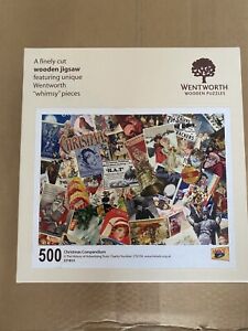 Wentworth Wooden Puzzle 500 Pieces Christmas Compendium