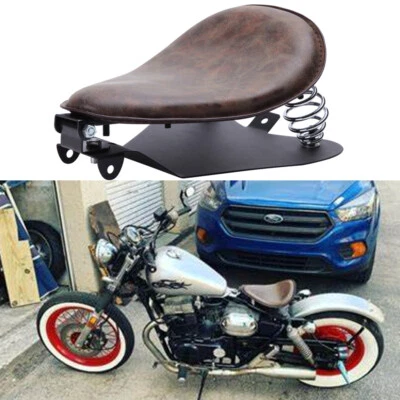 For Honda Rebel 450 CMX450 500 Bobber Chopper Motorcycle Spring Solo Seat Saddle - Image 1 of 4