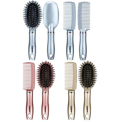Conair Detangle & Style Wide-Tooth Comb & Travel Hairbrush Set - Image 1 of 4