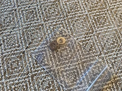 Chiappa 6004 FAS Pellet Air Pistol Oring Breech Shims, Stainless Steel Shims