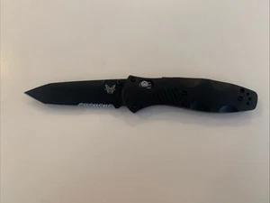Benchmade Barrage 583 Tanto Combo Blade 154cm Knife Osborne Design - Mint - Picture 1 of 6