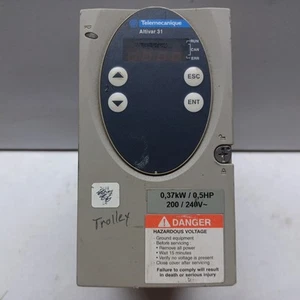 Schneider ATV31H037M2 / ATV 31H037M2 Inverter - UNTESTED for Parts/Repair ONLY! - Picture 1 of 7