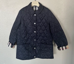 Burberry Diamond Quilted Jacket Coat 8 10yrs - Picture 1 of 18