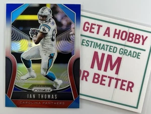 Ian Thomas 2019 Panini Prizm #177 rojo blanco y azul paralelo Carolina Panthers - Imagen 1 de 2