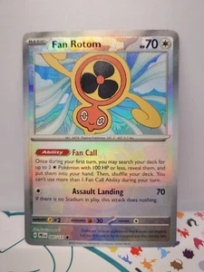 Fan Rotom Master Ball 085/131 Prismatic Evolutions Pokemon Card COMBINED SHIP B - Picture 1 of 3