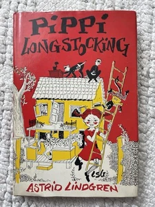 Pippi Longstocking By Astrid Lindgren Book Club Edition 1950 - Picture 1 of 12