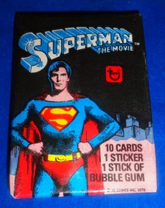 1978 Topps Superman The Movie Wax Pack Gum Intact - as pictured - Picture 1 of 4