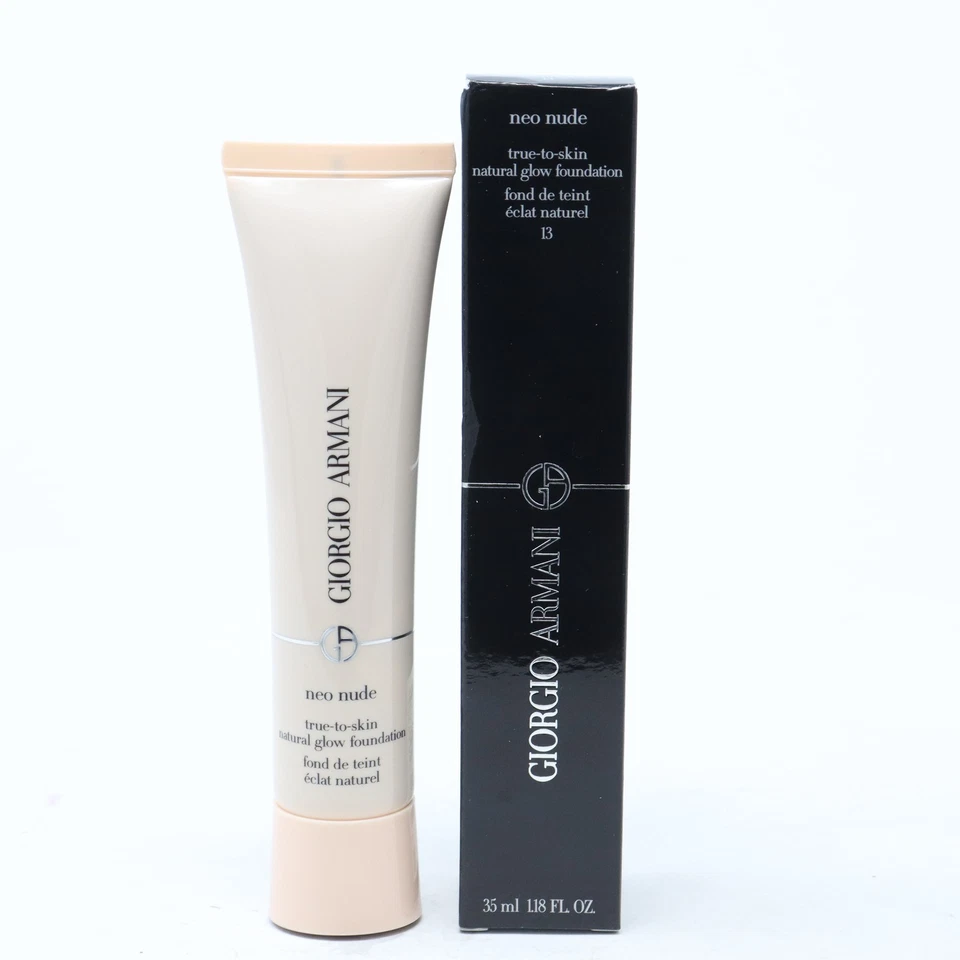 Giorgio Armani Neo Nude True-To-Skin Natural Glow Foundation 1.18oz 13 New - Image 1 of 1