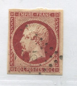 France 1854 80 centimes used - Picture 1 of 1