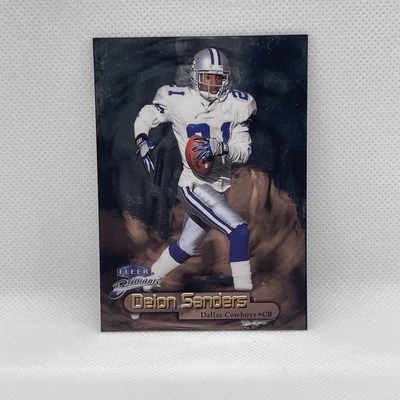 1998 Fleer Brilliants #51 Deion Sanders Dallas Cowboys College Football HOF 💎 - Image 1 of 4