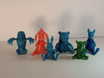 (6) De colección. Nabisco Winnie The Pooh Breakfast Buddies 1968 cereal premium Foto 1 de 4