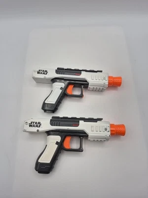 Lot of 2 Nerf Star Wars First Order Stormtrooper Blaster Pistol 2014 Tested - Image 1 of 4