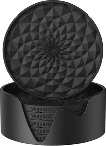 6 Posavasos Silicona Con Soporte Antideslizante Para Bebidas Calientes Bandeja - Imagen 1 de 12