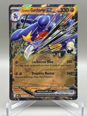 Cynthia's Garchomp ex 104/182 Sv10: Destined Rivals Double Rare Pokemon TCG - Image 1 of 2