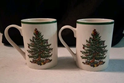 Spode Nutcracker Christmas tree by Pimperel set of 2 T2202 - Image 1 of 4