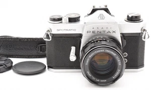 [ NEAR MINT ] Pentax Spotmatic SP SLR Film Camera with 55 mm lens Kit JAPAN - Picture 1 of 15