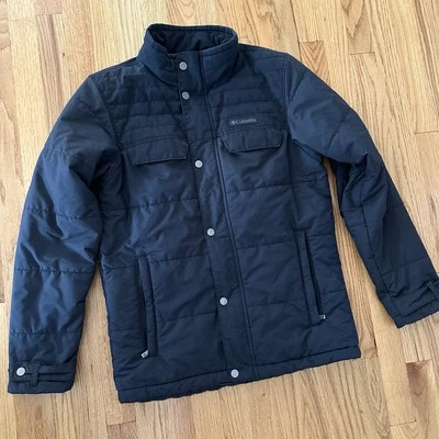 Columbia Men's Small Insulated Thermal Jacket Black - Image 1 of 4