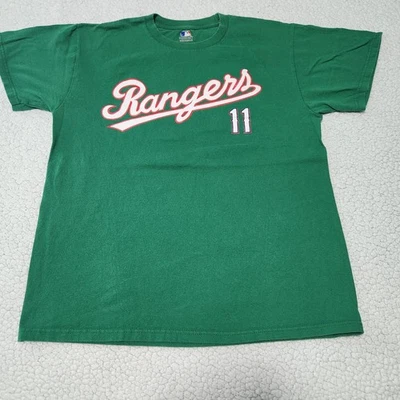 Camiseta Verde Rara Yu Darvish Herencia Mexicana Texas Rangers MLB Adulto Mediana Foto 1 de 4