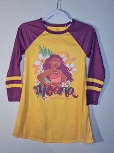 Disney Collection Big Girls Moana Crew Neck Nightshirt; Size 7 - Picture 1 of 7