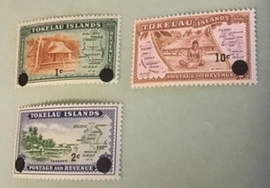 Tokelau Islands Scott #9 10 11 MNH Mint CV $11.25 combine shipping $$$ - Picture 1 of 4