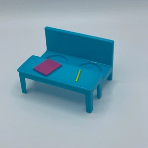 Peppa Pig School House Set Toys Replacement Desk Seat with Book & Pencil - Picture 1 of 3