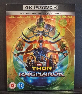 Thor Ragnarok 4k UHD Blu Ray With Slipcover - Image 1 of 3