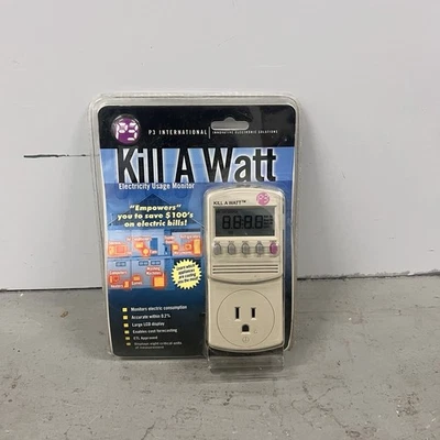 Genuine P3 International Kill A Watt Electricity Usage Monitor Model P4400 NEW - Image 1 of 4
