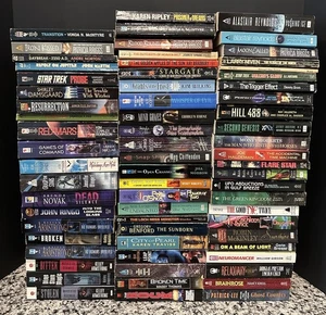 Lot of 67 Sci-Fi Science Fiction Paperback Books Paranormal Mystery - Picture 1 of 10
