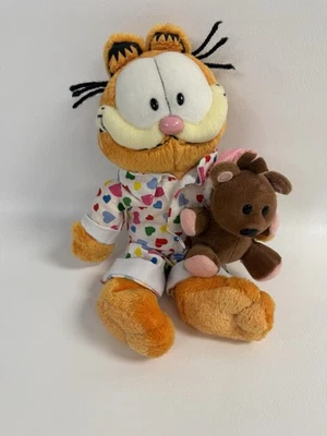 Goodnight Garfield Pajamas Pooky Bear Bedtime TY Plush 2005 Cat - Image 1 of 4