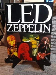 Led Zeppelin  A Visual Documentary by Paul Kendall 1982 book well preserved - Bild 1 von 4
