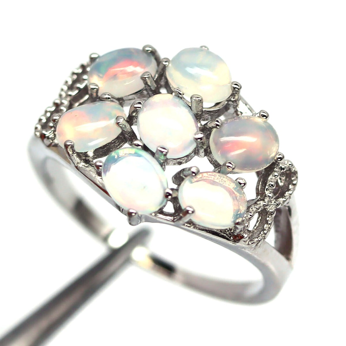 Anello Zircone Verde Anello Donna Placcato Oro 18k Con Zirconia - Banda Sottile In Acciaio Inox, Stile Fashion Anello Donna Oro Brillante - Foto 9